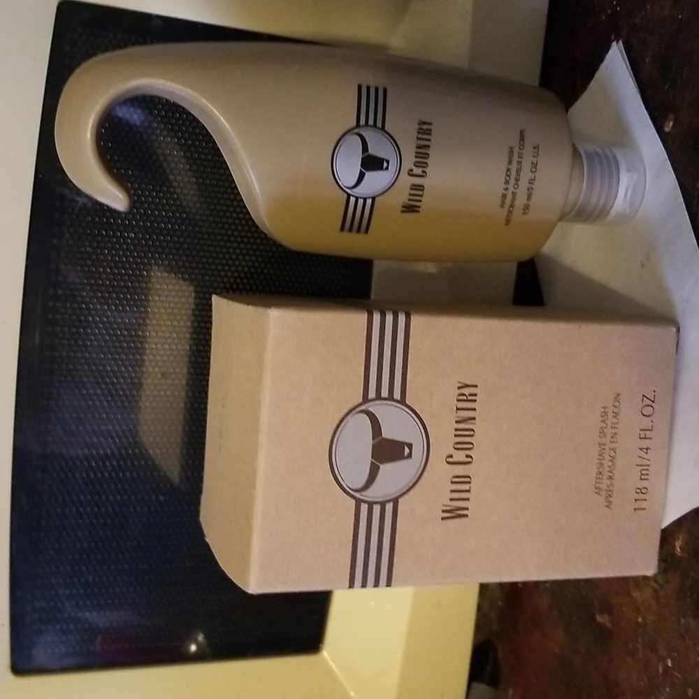 Wild country aftershave and body wash